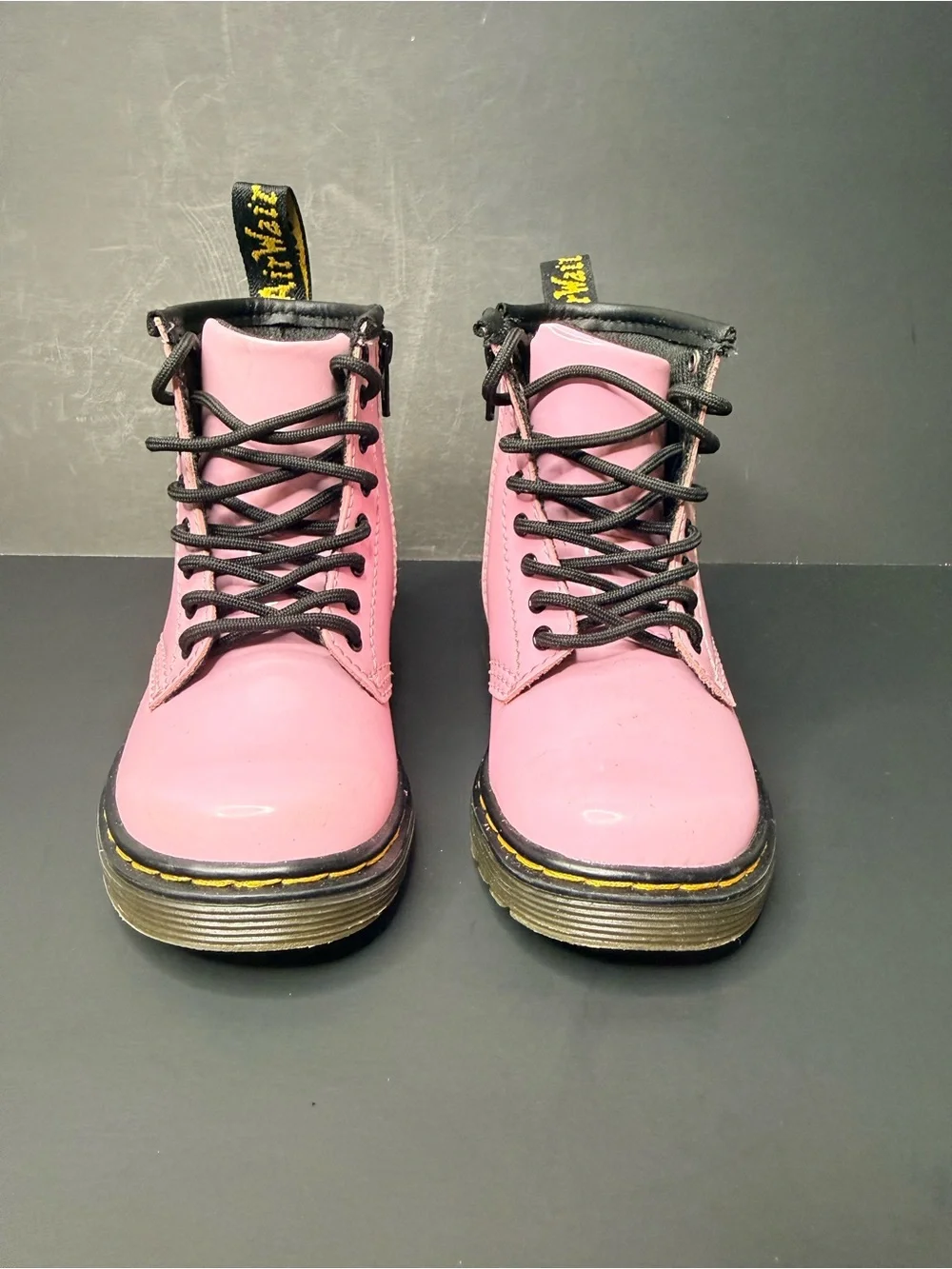 Dr. Martens 1460 T Kids Pink Patent Boots – US 7 / UK 6 / EU 23